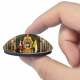 Costa Rica Sanctuary Church 3D Fridge Magnet Crystal Glass