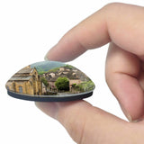 France Conques 3D Fridge Magnet Crystal Glass