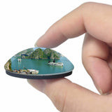 Vietnam Ha Long Bay 3D Fridge Magnet Crystal Glass