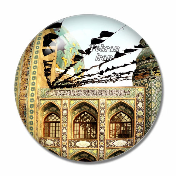 Golestan Palace Tehran Iran 3D Fridge Magnet Crystal Glass