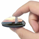 America USA Cape Elizabeth Maine 3D Fridge Magnet Crystal Glass