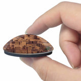 Morocco Ait Ben Haddou 3D Fridge Magnet Crystal Glass