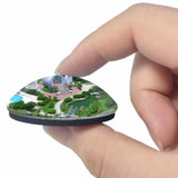 Ishigaki Island Church Okinawa Japan 3D Fridge Magnet Crystal Glass