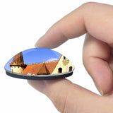 Ravadinovo Castle Sozopol Bulgaria 3D Fridge Magnet Crystal Glass