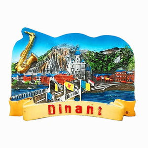 Dinant Belgium Fridge Magnet 3D Resin