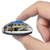 Pensacola Beach Florida USA 3D Fridge Magnet Crystal Glass