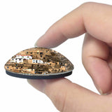 Afghanistan Houses 3D Fridge Magnet Crystal Glass