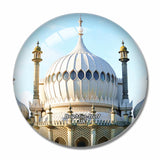 UK England Brighton-Huff Royal Pavilion 3D Fridge Magnet Crystal Glass