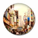 Shinjuku Alleyway Japan 3D Fridge Magnet Crystal Glass