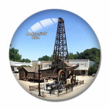 USA America Bakersfield Kern County Museum California 3D Fridge Magnet Crystal Glass