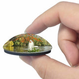Holland Vondel Park Amsterdam 3D Fridge Magnet Crystal Glass