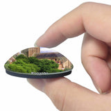 UK England Worcester Cathedral 3D Fridge Magnet Crystal Glass