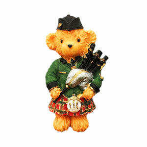 Bear Scotland England UK Fridge Magnet 3D Resin