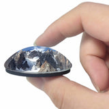 France Mt. Blanc Chamonix Alps 3D Fridge Magnet Crystal Glass