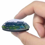 Austria Fortress Hohensalzburg Salzburg 3D Fridge Magnet Crystal Glass