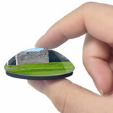 UK England Oystermouth Castle Swansea 3D Fridge Magnet Crystal Glass