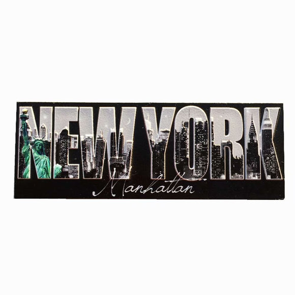 New York USA America Fridge Magnet 3D Resin