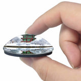 Korea Gyeongbok Palace Seoul 3D Fridge Magnet Crystal Glass