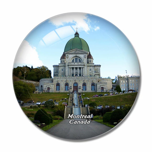 Canada Mount Royal Park Montreal 3D Fridge Magnet Crystal Glass