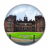 UK England Birmingham Aston Hall 3D Fridge Magnet Crystal Glass