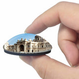 India Victoria Memorial Kolkata 3D Fridge Magnet Crystal Glass