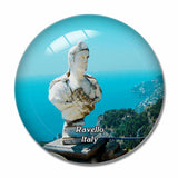 Italy Ravello Amalfi Coast 3D Fridge Magnet Crystal Glass