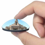 USA America Salt Lake  Church 3D Fridge Magnet Crystal Glass
