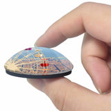 Spain Barcelona Sightseeing 3D Fridge Magnet Crystal Glass