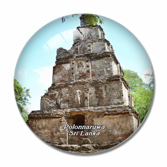 Sri Lanka Polonnaruwa 3D Fridge Magnet Crystal Glass