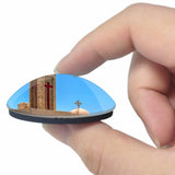 Jordan Church 3D Fridge Magnet Crystal Glass