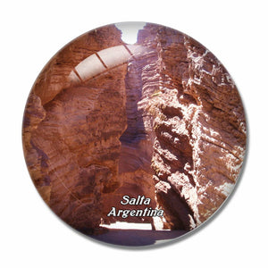 Anfiteatro Natural Salta Argentina 3D Fridge Magnet Crystal Glass