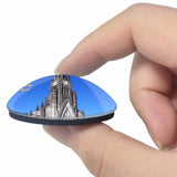 Brazil Pedra Cathedral Canela 3D Fridge Magnet Crystal Glass