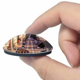 USA America Cable Cars San Francisco 3D Fridge Magnet Crystal Glass