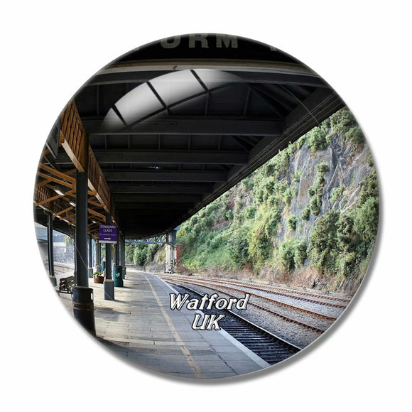 UK England Watford 3D Fridge Magnet Crystal Glass