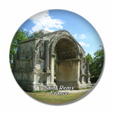 France Glanum Ruins Saint-Remy-de-Provence 3D Fridge Magnet Crystal Glass