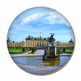 Sweden Drottningholm Palace Stockholm 3D Fridge Magnet Crystal Glass