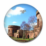 UK England Carlisle Castle 3D Fridge Magnet Crystal Glass