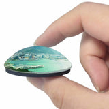 New Zealand Mount Victoria Wellington 3D Fridge Magnet Crystal Glass