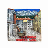 Golden Roof Innsbruck Austria Fridge Magnet 3D Resin