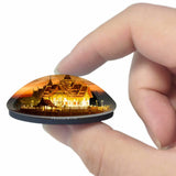 Thailand Temple of the Reclining Buddha Bangkok 3D Fridge Magnet Crystal Glass