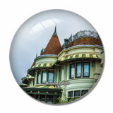 UK England Bournemouth Russell-Cotes Art Gallery 3D Fridge Magnet Crystal Glass