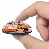 Old Town Vilnius Lithuania 3D Fridge Magnet Crystal Glass