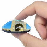 Great Minaret of the Kalon Bukhara Uzbekistan 3D Fridge Magnet Crystal Glass