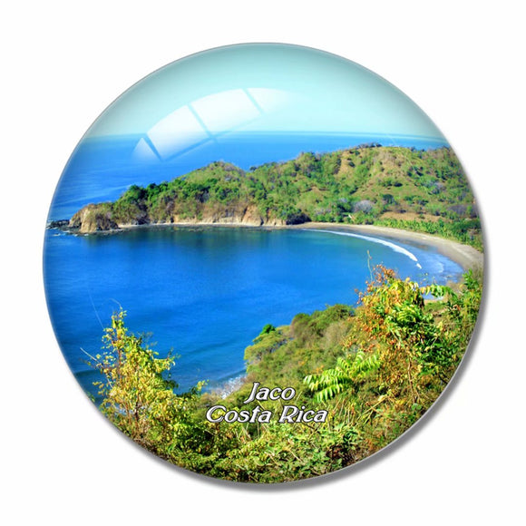 Costa Rica Jaco Beach 3D Fridge Magnet Crystal Glass