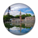 China Shenzhen Window of the World 3D Fridge Magnet Crystal Glass