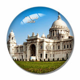 India Victoria Memorial Kolkata 3D Fridge Magnet Crystal Glass