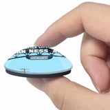 USA America Fresno 3D Fridge Magnet Crystal Glass