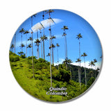 Colombia Quindio 3D Fridge Magnet Crystal Glass