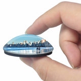 Brazil Santa Catarina 3D Fridge Magnet Crystal Glass