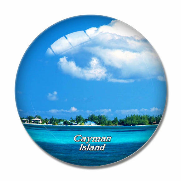 Cayman UK 3D Fridge Magnet Crystal Glass